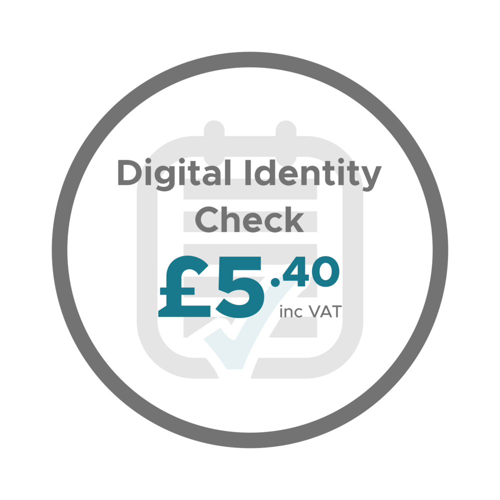 Digital Identity Check - £5.40 inc VAT